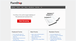 Desktop Screenshot of formstop.com